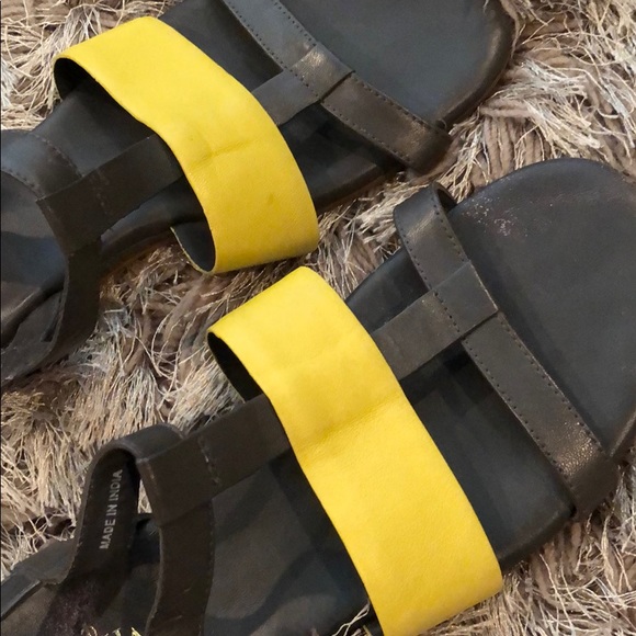 cole haan yellow shoes